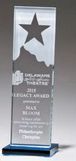 Custom Star and Mountain Peak Award (3 1/8