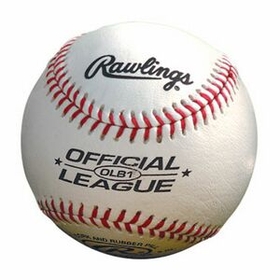Custom Rawlings Official League Leather Baseball