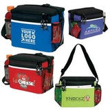 Custom Spectrum Frosted Insulated 6 Pack Cooler, 8.5