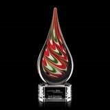 Custom Glendower Award on Clear Base - 7 3/4