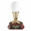 Custom 5" Golf Trophy w/Golf Ball atop Golf Club Pedestal & Wood Base, Price/piece