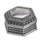 Custom Dot Hexagon Jewelry Box