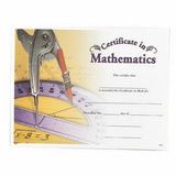 Custom Certificate of Mathematics