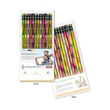 Custom Create-A-Pack Pencil Set of 12 - Mood Pencil W/ Colored Eraser