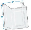 Custom Clear Vinyl Self Adhering Box (3 1/2