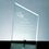 Custom Beveled Sail Award w/ Aluminum Pole (Screened), Price/piece