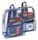 Bagworld Custom Clear Pvc Backpack, 12" W X 15" H X 4" D, Large Front Zipper Pocket, Padded Straps, Loop Handle, Price/piece
