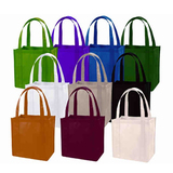 Custom Non-Woven Eco-Friendly Grocery Tote Bag with Insert (12 1/4