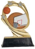 Custom Basketball Cosmic Resin Figure Trophy (7