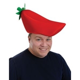 Custom Plush Chili Pepper Hat