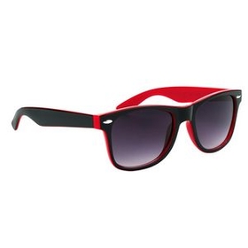 Custom Two-Tone Malibu Sunglasses, 5 3/4" L x 2" W