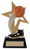 Custom Big Star Basketball Trophy Award, 5 1/8