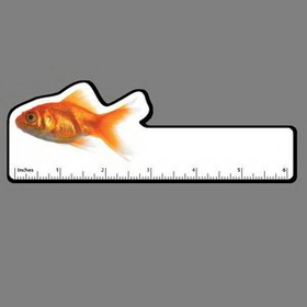 Custom 6" Ruler W/ Full Color Goldfish