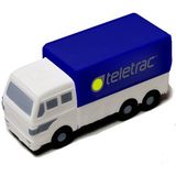 Custom Stress Reliever Blue Delivery Truck