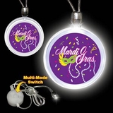 Blank Mardi Gras LED Necklace, 24