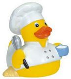 Custom Rubber Cuisine Chef Duck
