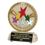 Custom Cheerleader Stone Resin Trophy w/ Engraving Plate, Price/piece