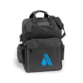 Polyester School Backpack, Promo Backpack, Custom Backpack, 11" L x 16" W x 6" H