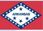 Custom Nylon Arkansas State Indoor/ Outdoor Flag (2'x3')