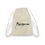 Custom Sports Pack, Drawstring Cotton Bag, 14.5" L x 16.5" W, Price/piece
