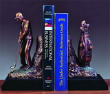 Custom 394-54001  - Golfer's Book Guild BookEnds Award