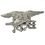 Blank Military- U.S. Navy Seal Team Tri Silver Pin, 1 1/4" L, Price/piece
