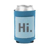 Custom Little Buddy Can Holder With 1 Color Pocket, 3 3/4