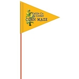 Custom Printed Field Flag - Single Sided, 9