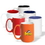 Coffee mug, 15 oz. El Grande Ceramic Mug (Two Tone), Personalised Mug, Custom Mug, Advertising Mug, 4.5" H x 3.25" Diameter x 3.25" Diameter, Price/piece