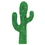 Custom Foil Cactus Silhouette, 17" L, Price/piece