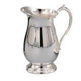 Custom Romantica Collection 64 Oz. Silver Water Pitcher
