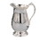 Custom Romantica Collection 64 Oz. Silver Water Pitcher, Price/piece