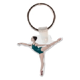 Custom Ballerina Key Tag