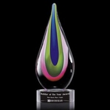Custom Tacoma Hand Blown Art Glass Award (8 1/2