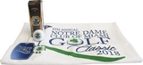 Custom Golf Tournament Towel pack with Laser Engraved Bag Tag