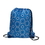 210D Polyester Kaleida Drawcord Bag, 14" W x 16.5" H - Blank, Price/piece