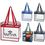 Custom Clear PVC Tote Bag, 11.8" L x 5.9" Thick x 11.8" H, Price/piece