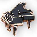 Blank Musical Instrument Pins (Piano)