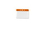 Custom Horizontal Top Load Color Bar Badge Holder - Orange, 3.75" W x 2.63" H, Price/piece