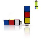 Custom Puzzle Cube U Flash Drive, 2 3/8