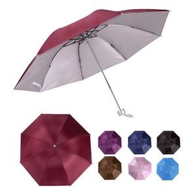 Custom Advertising Folding Umbrella, 43" D x 20 8/10" H