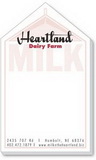 Custom 50 Sheet Die Cut Stik-On Adhesive Note Pad (Milk Carton), 3