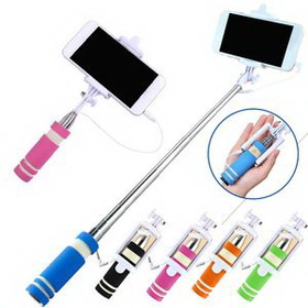 Custom Mini Mobile Phone Selfie Stick, 5 1/10" L