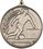 Custom 500 Series Stock Medal (Female Soccer Player) Gold, Silver, Bronze, Price/piece