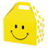 Blank Smiley Gable Box, 8 1/2" L x 5" W x 5 1/2" H, Price/piece