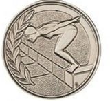Custom 500 Series Stock Medal (Female Swimmer) Gold, Silver, Bronze