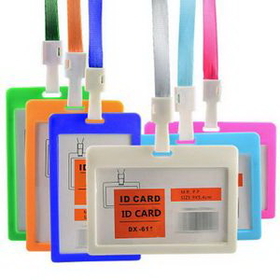 Custom ID Card Lanyard, 35" L x 3/8" W