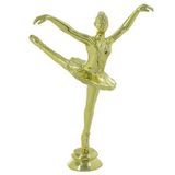 Blank Trophy Figure (Ballerina), 6 1/4