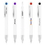 Custom Colorful Series Plastic Ballpoint Pen, 5.51" L x 0.43" W, Price/piece