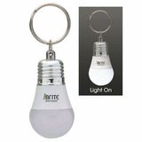 Custom Light Up LED Bulb Keytag, 2